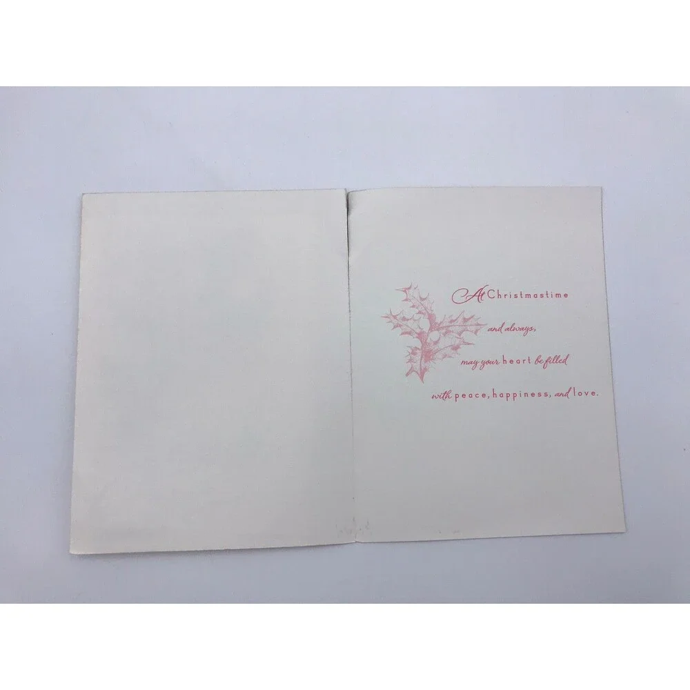 Vintage Plus Mark Christmas Symbols Cards/Envelopes Set of 4